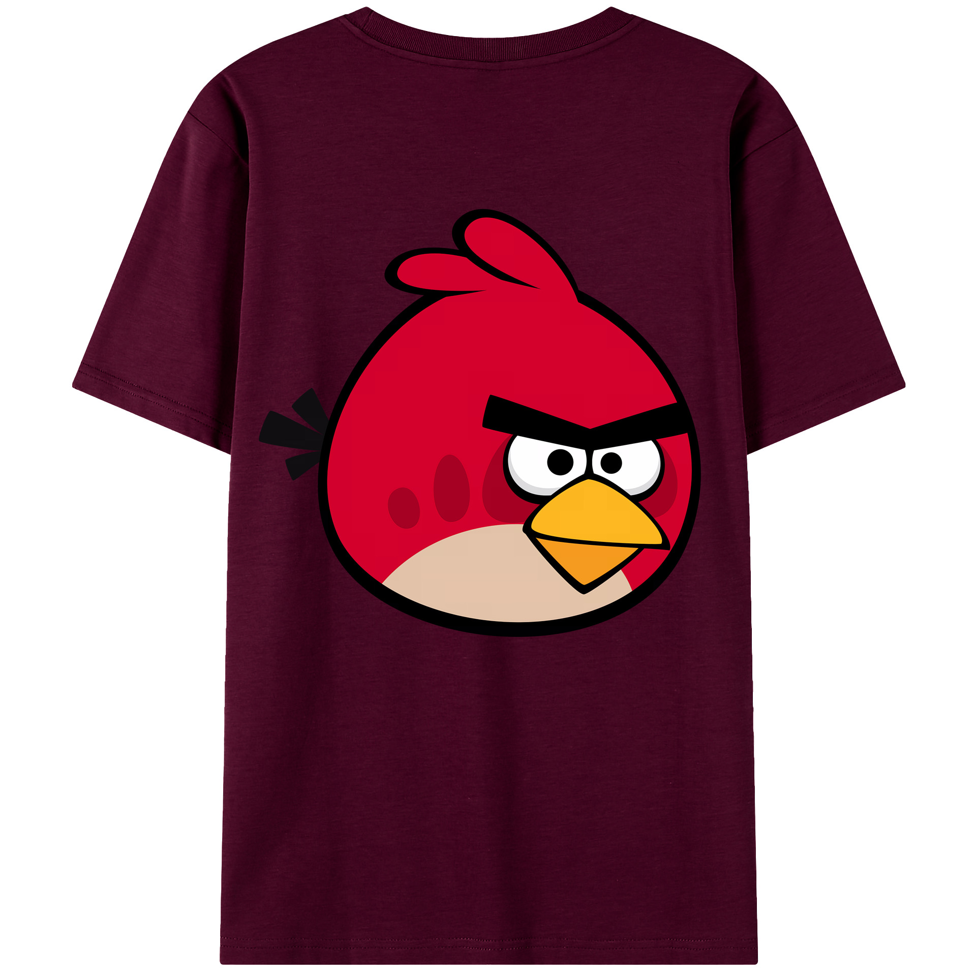 （画像用） Angry Birds アングリーバード レディース半袖Tシャツ(バックプリント)